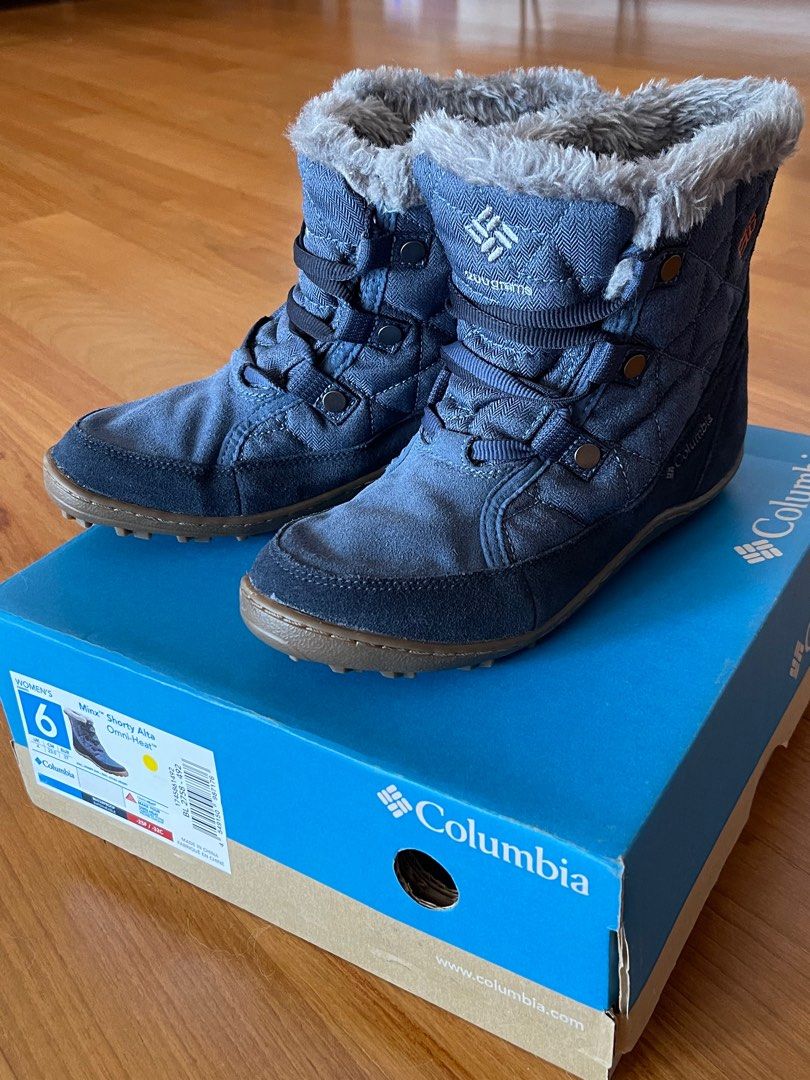 Columbia Waterproof breathable Omni Heat winter Shoes Women s