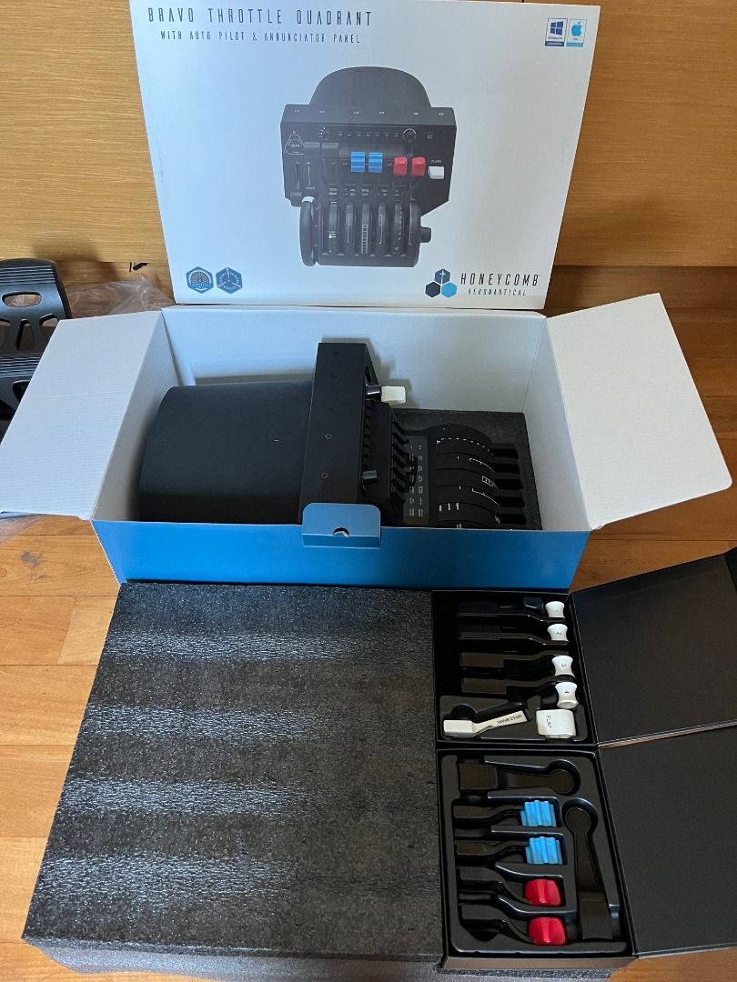 Complete Flight Sim kit hardly used, Video Gaming, Gaming Accessories ...