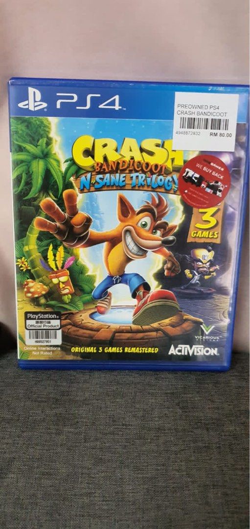 Crash bandicoot ps4 outlet cheap