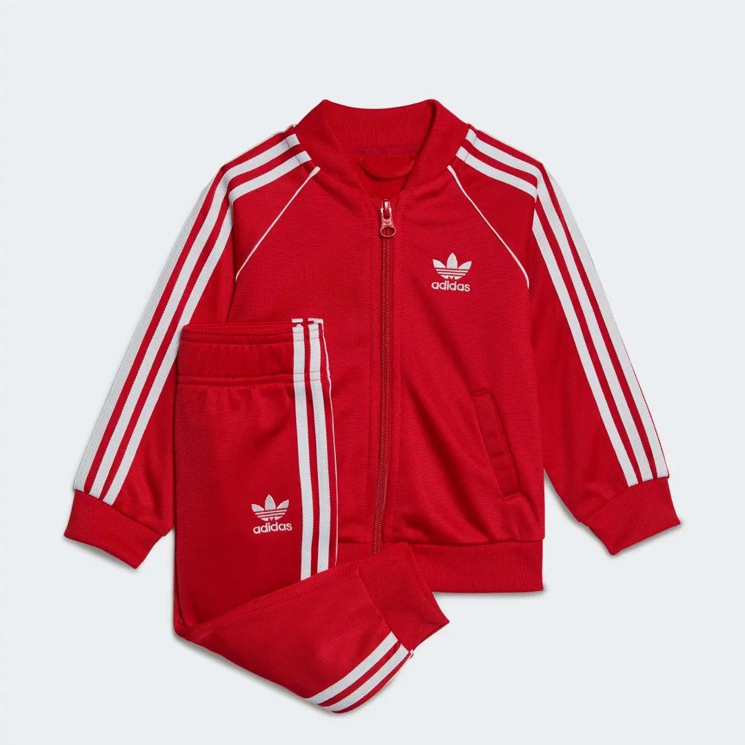 CUTIEEEE! Adidas track suit for babies (Category: Babies & Kids Fashion) located in Marikina City. Submitted by girlbalikbayan (Listing ID 1269696535, Image 1). Description: 📌100% guaranteed authentic! We DO NOT sell fakes, OEM or mall pullouts 📌Price is already low. We will consider a small discount if buying more than 2 items. ADIDAS For your baby’s first Christmas, this track suit is guaranteed to be his or hers BEST OUTFIT. Calling all futu
