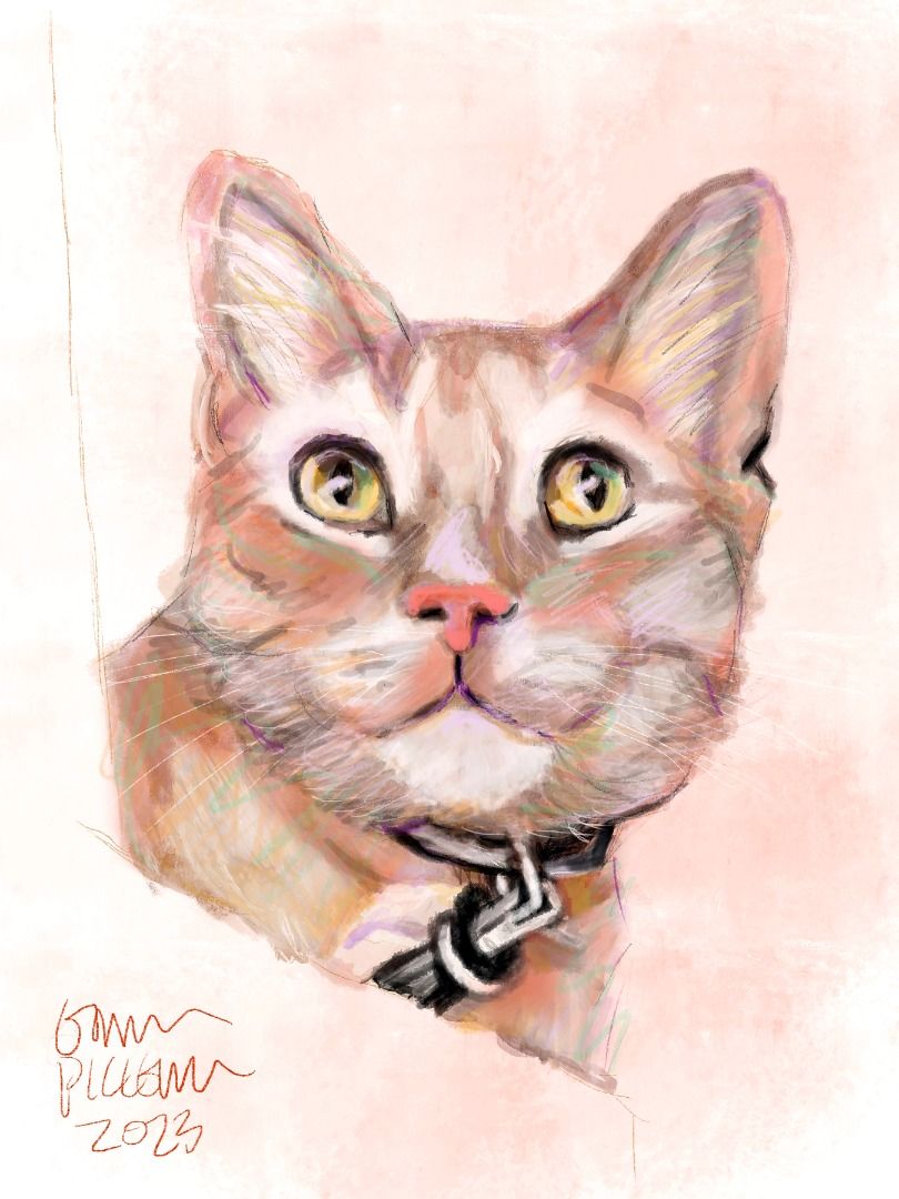Digital Pet Drawings Printable at 300 DPI (Category: Frames & Pictures) located in Paranaque City. Submitted by juan_luma (Listing ID 1269490616, Image 3). Description: Pet Drawings Printable at 300 DPI Actual print with artist's proof on 11.7 in x 16.5 inches paper is included .