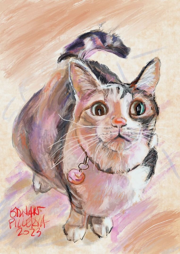Digital Pet Drawings Printable at 300 DPI (Category: Frames & Pictures) located in Paranaque City. Submitted by juan_luma (Listing ID 1269490616, Image 2). Description: Pet Drawings Printable at 300 DPI Actual print with artist's proof on 11.7 in x 16.5 inches paper is included .