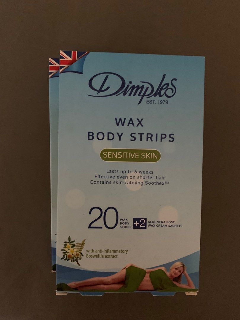 Dimples Wax Body Strips, Beauty & Personal Care, Bath & Body, Hair