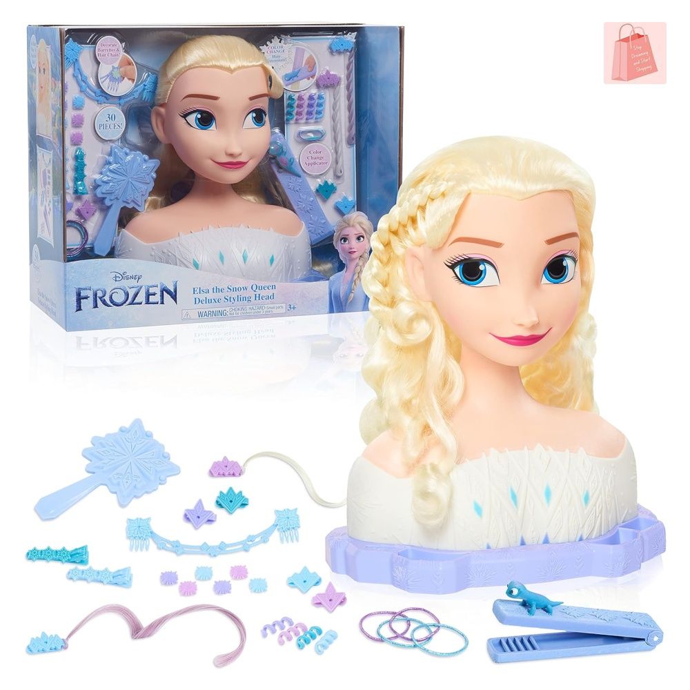 Frozen Disney's Elsa's Royal Reveal, Elsa Doll with 2-in-1 Fashion Change,  Fashion Doll Accessories, Toy for Kids 3 and Up