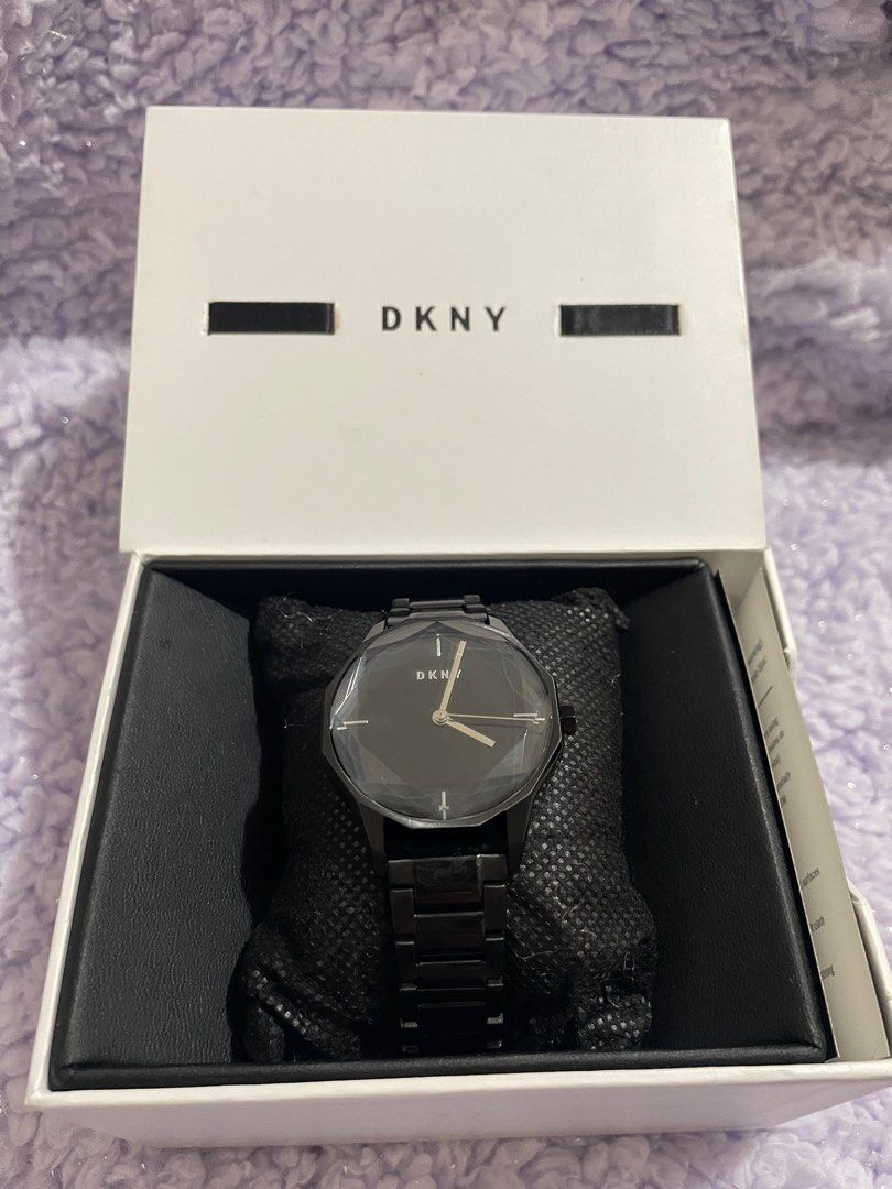 Dkny cityspire watch black sales