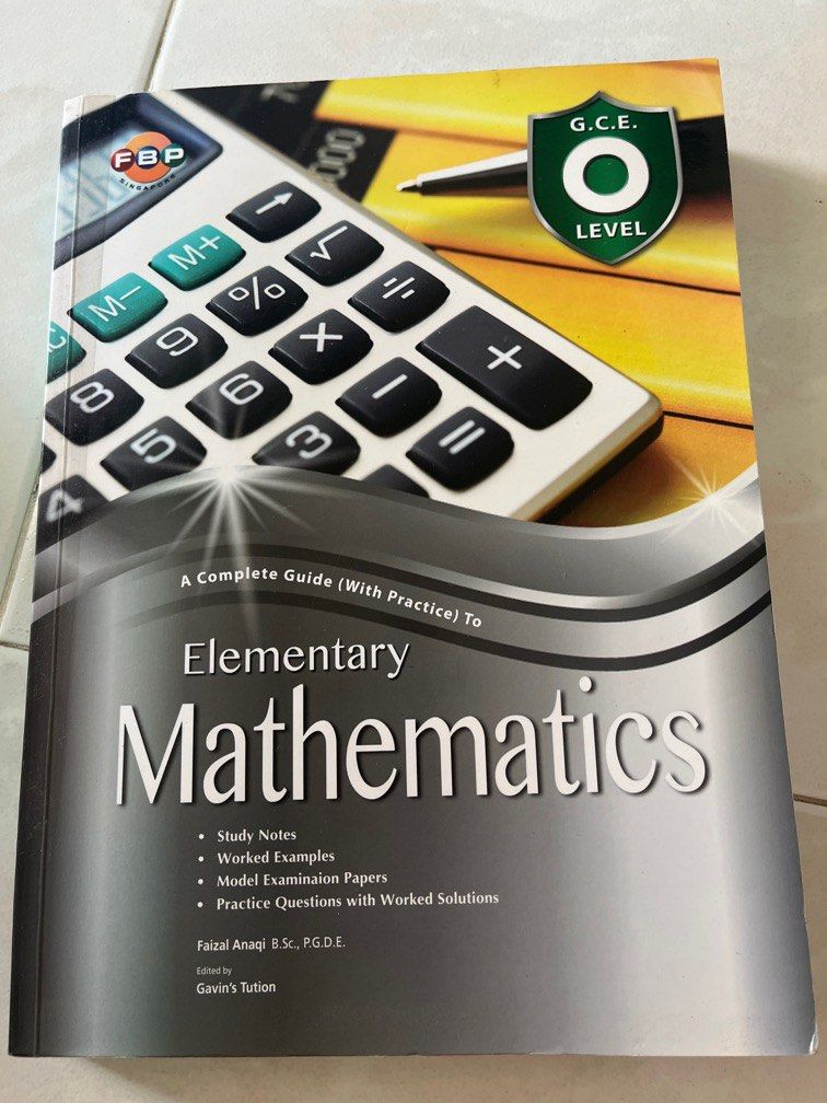 E Math O level guidebook!, Hobbies & Toys, Books & Magazines ...