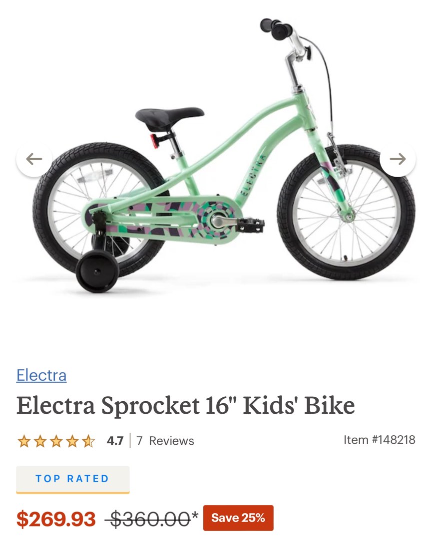 Electra kids sales bike