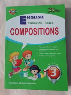 English Thematic Model Composition Primary 3 (Free delivery)