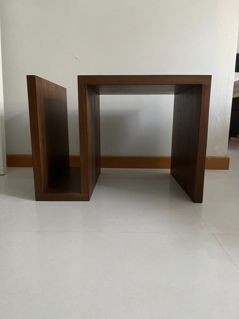 Entu side table from Crate and Barrel, Furniture & Home Living