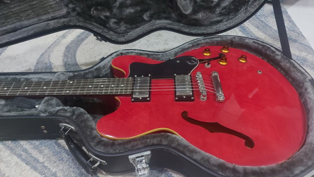 Epiphone dot guitar shop case