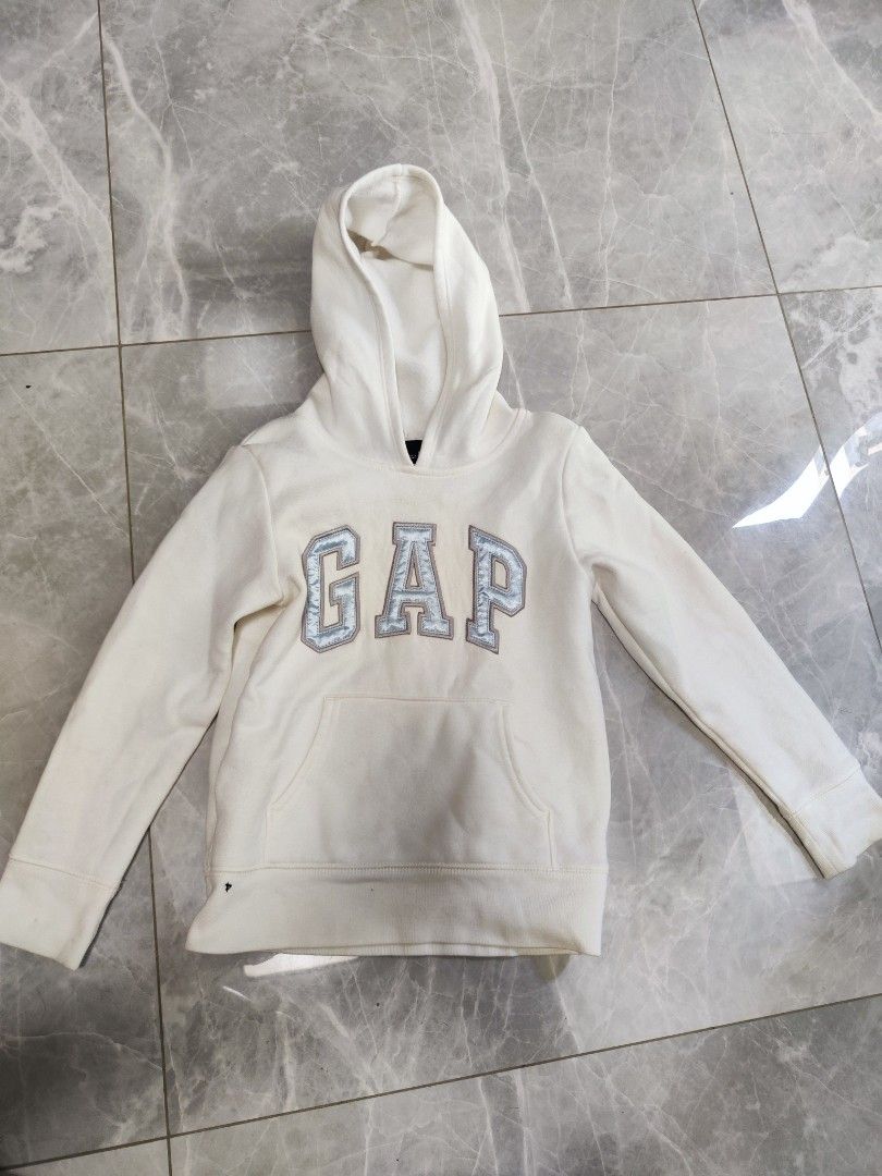 White gap hoodie on sale