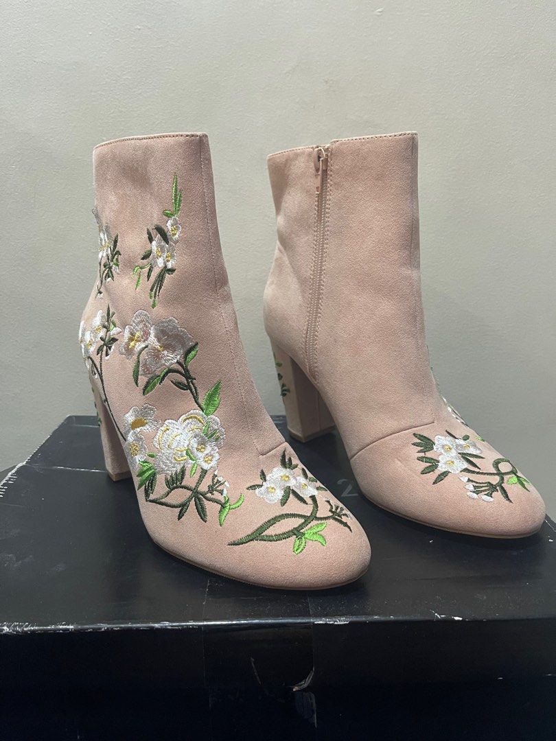 Forever 21 Floral Boots