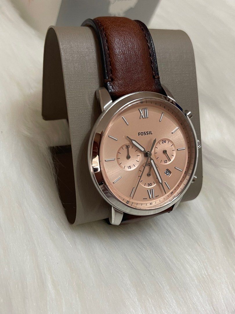 Fossil Neutra FS5982 Men's Watch Brown, Braun, Men's Fashion, Watches &  Accessories, Watches on Carousell