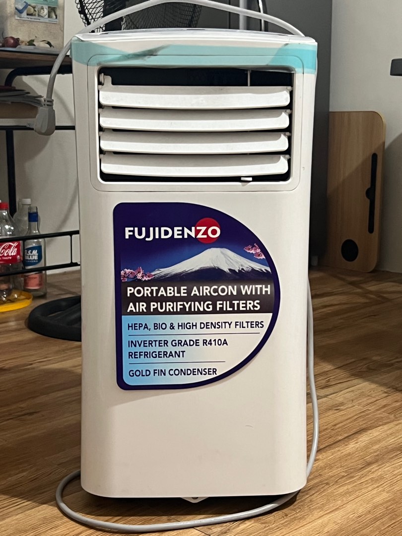 FUJIDENZO PORTABLE AC, TV & Home Appliances, Air Conditioning and