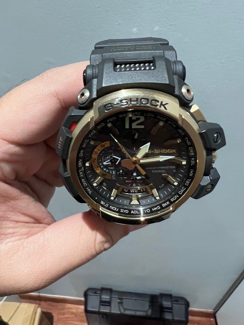 G shock gpw2000tfb 35th anniversary gold tornado