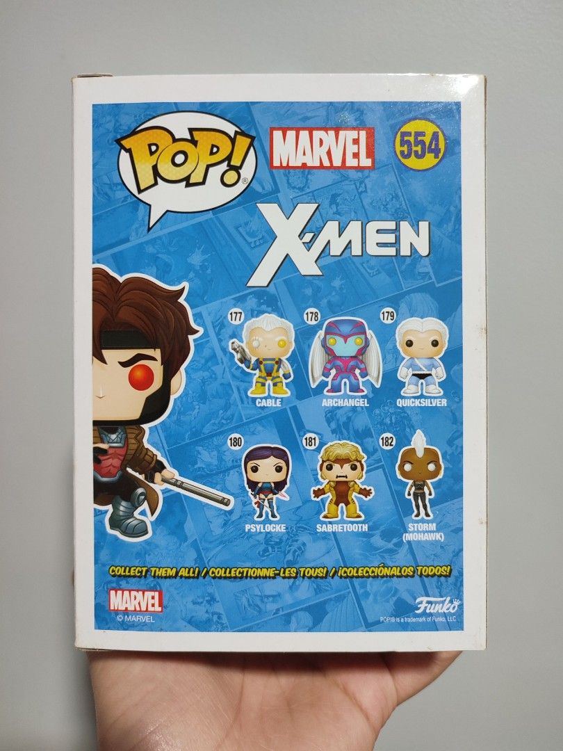 GAMBIT XMEN FUNKO POP (2020 SCE) (Category: Designer & Blind Box Toys) located in Quezon City. Submitted by declutterthingzzz (Listing ID 1269541176, Image 2). Description: .