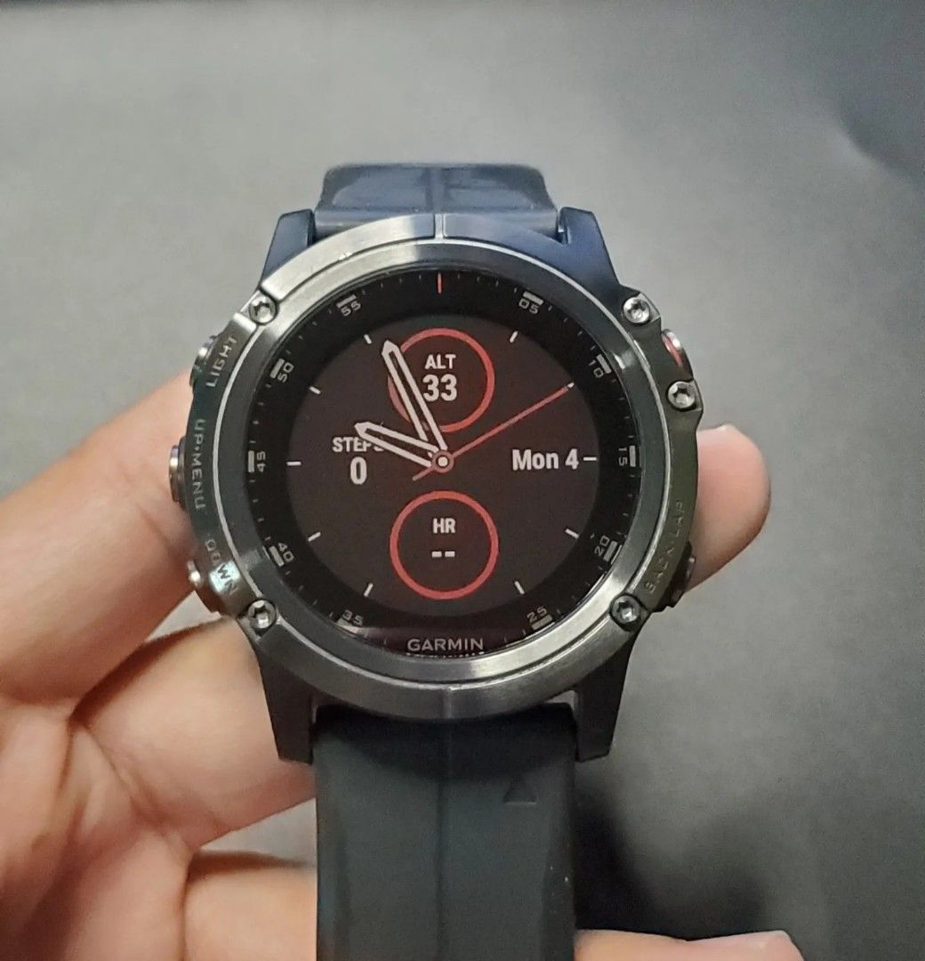 Fenix 5x plus sapphire black 2025