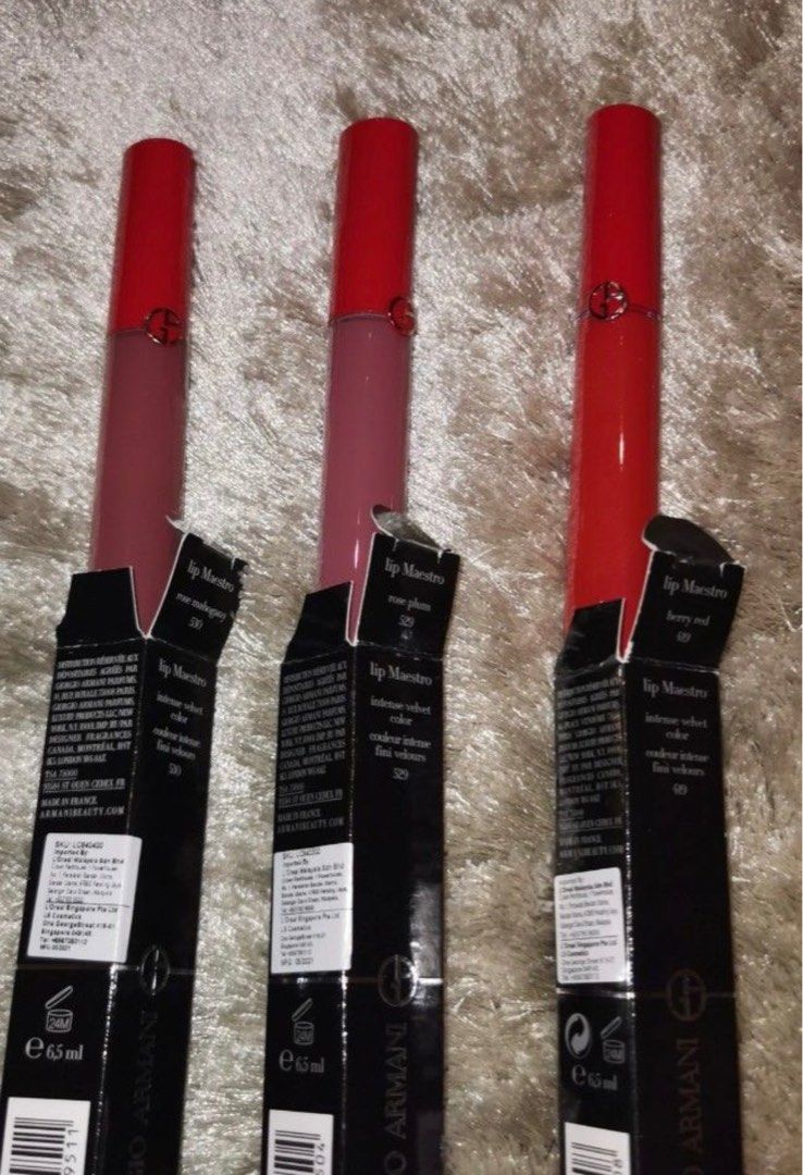 Giorgio armani hotsell liquid lipstick swatches