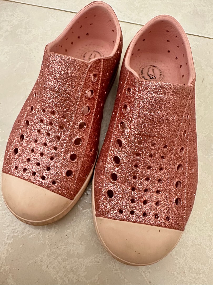 Glitter native 2024 shoes