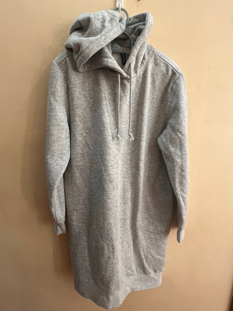 Oversized hoodie store dress h&m