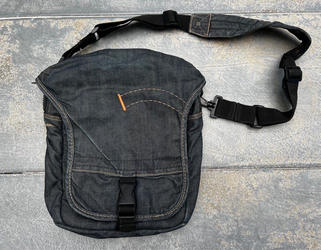 G Star Raw Denim Sling Bag