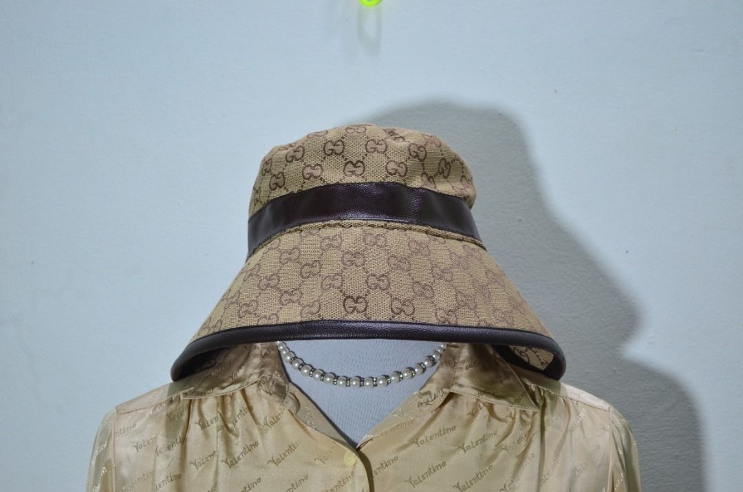 Gucci GG Monogram Women s Bucket Hat For Sale Luxury Accessories