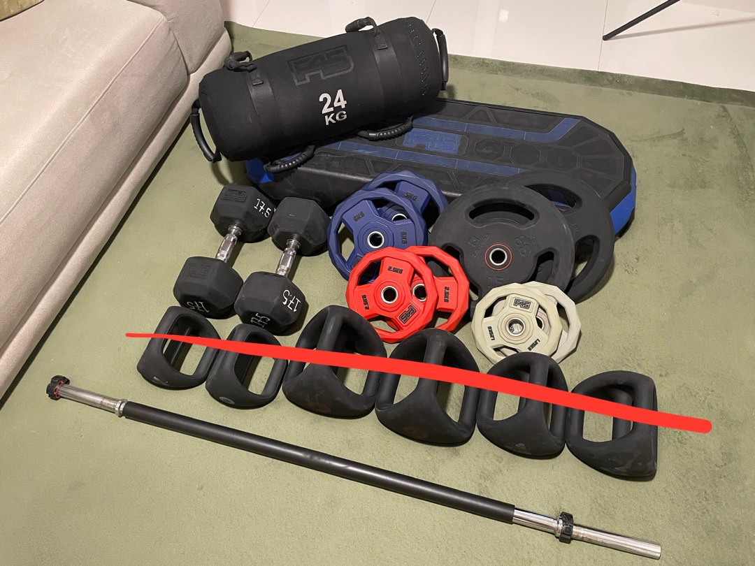 Gym Equipment Weights Dumbbell Set, Sports Equipment, Exercise