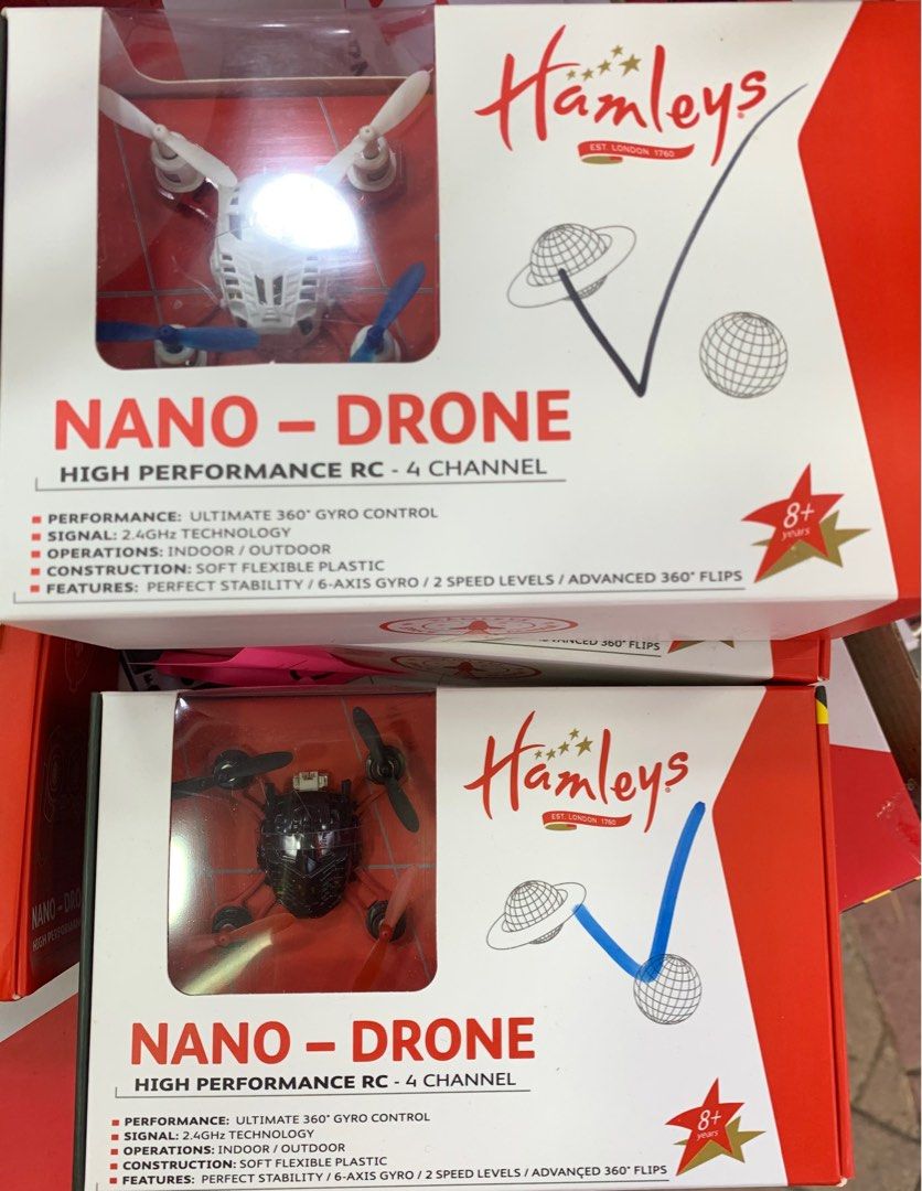 Hamleys hot sale nano drone