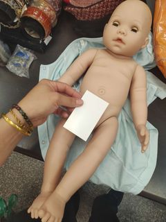 *HEDI 仿真嬰兒模型新生兒塑膠仿真娃娃嬰兒模特家政月嫂護理 $250