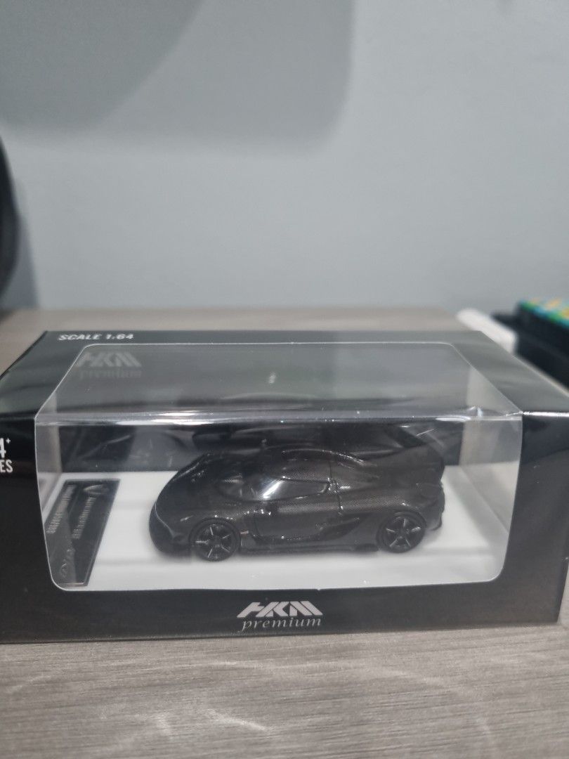 HKM 1/64 koenigsegg Jesko Full Carbon Fiber black, Hobbies & Toys, Toys & Games on Carousell