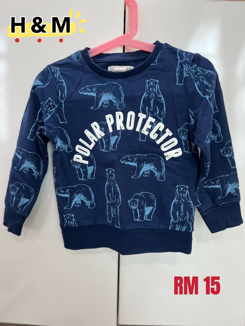 H and m kids hoodies top