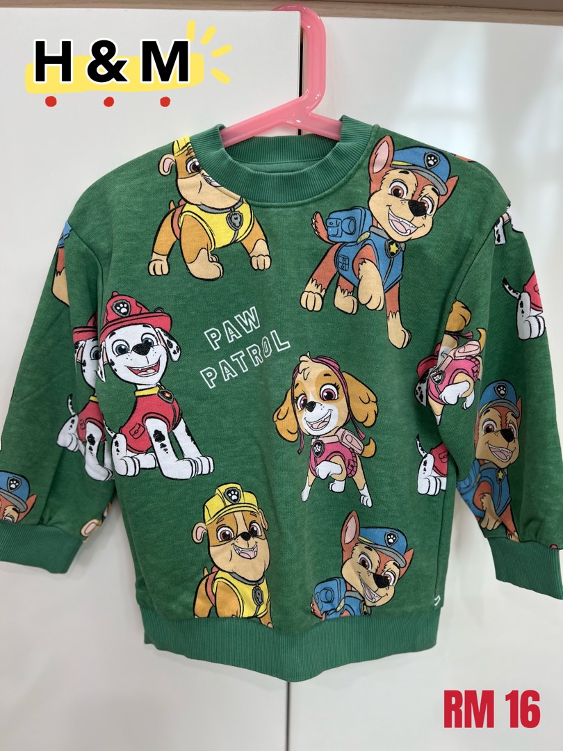 H and m paw on sale patrol
