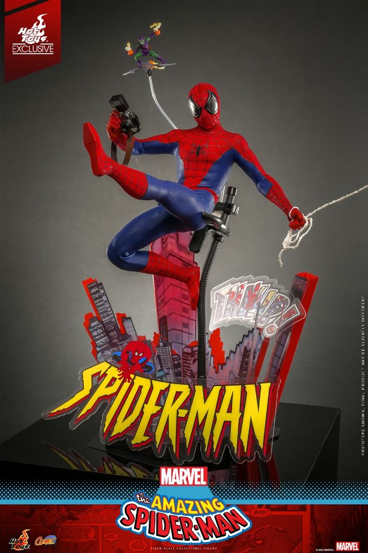 Spider man hottoys on sale