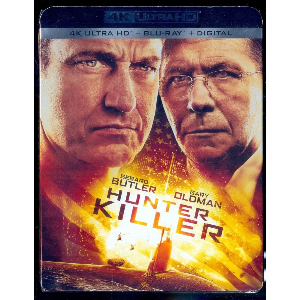 Hunter Killer 4K [ BluRay ], Hobbies & Toys, Music & Media, CDs & DVDs