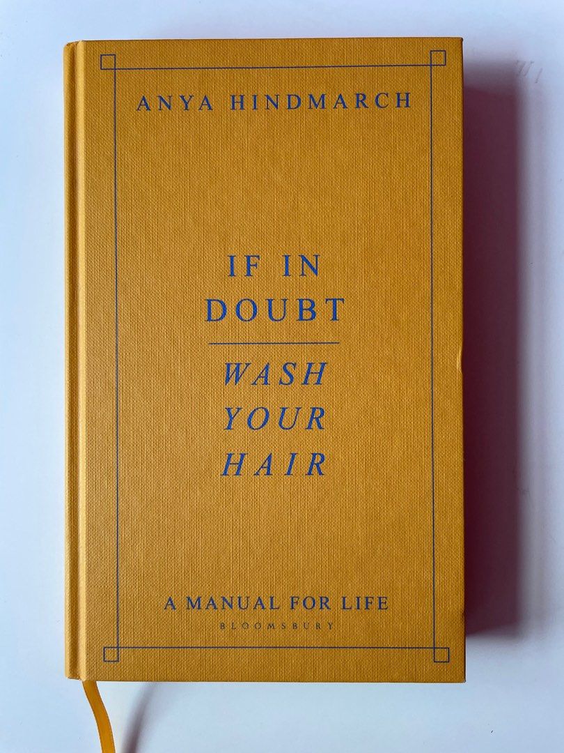 If in doubt, wash your hair by Anya Hindmarch, Hobbies & Toys, Books & Magazines, Storybooks on