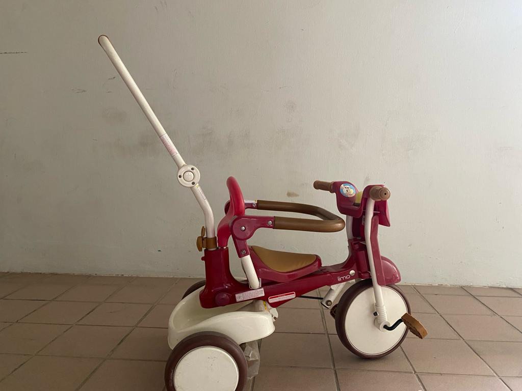 iimo foldable tricycle eternity red Sports Equipment Bicycles