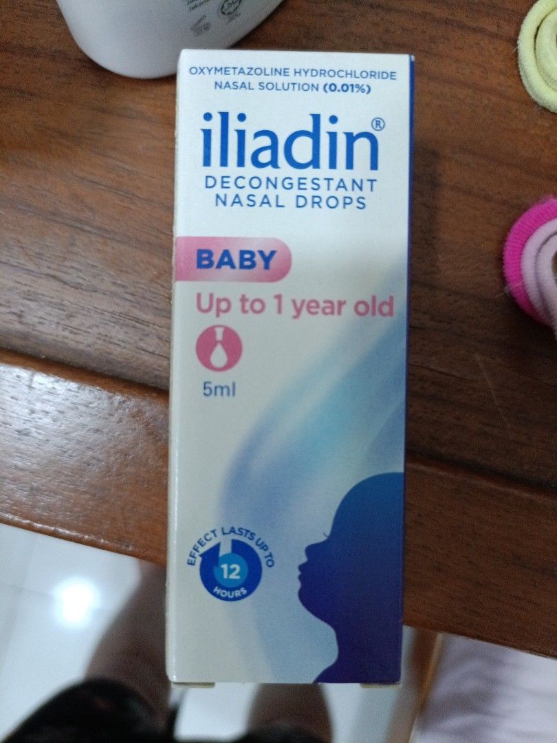 Iliadin Decongestant Nasal Drops (Baby), Babies & Kids, Nursing