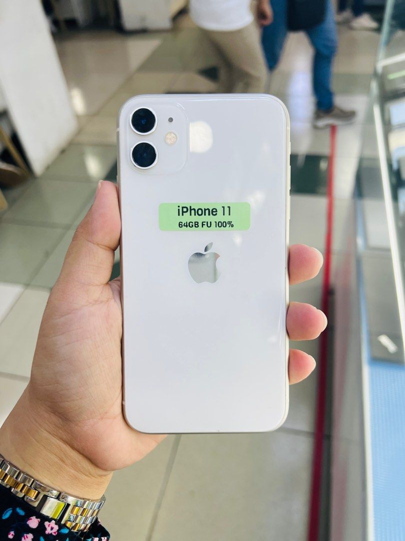 Iphone 11 Dualsim (Category: iPhone 11 Series) located in San Juan City. Submitted by javedsgadgetshop (Listing ID 1269487345, Image 1). Description: OPEN FOR INSTALLMENT VIA CREDIT CARD/GGIVES & SWAP/TRADE-IN! WE BUY AND SELL ( ANYKINDS OF UNIT BINIBILI PO NAMIN)! PTPA : Padelete po f bawal Read ❗️Onhand ‼️ Iphone 11 (Dualsim) •64gb •CH Variant •100% batt health •Factory Unlock •95% Smoothness •No hidden issue | No Repaired •100% Authentic | Not
