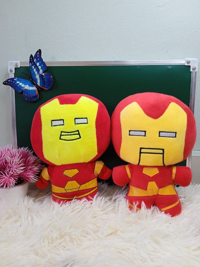Iron Man Marvel Plush toy, Hobbies & Toys, Toys & Games on Carousell