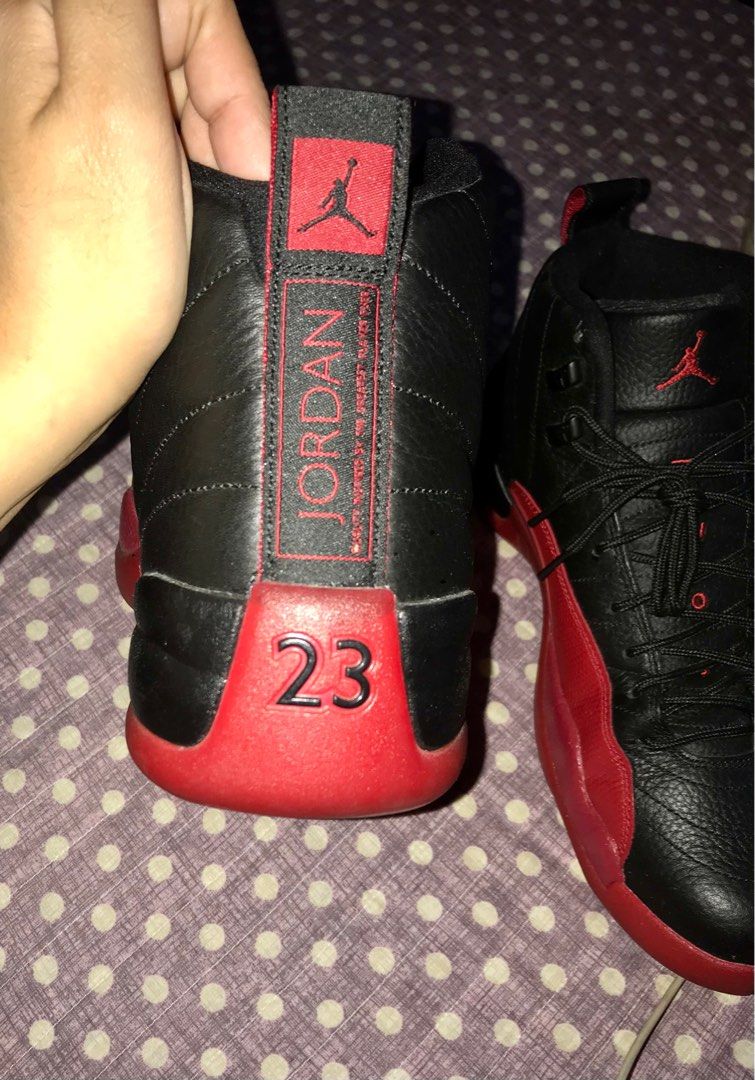 J12 Flu Game Men s Fashion Footwear Sneakers on Carousell