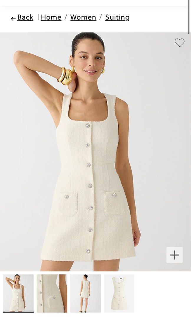 J crew sleeveless dress discount