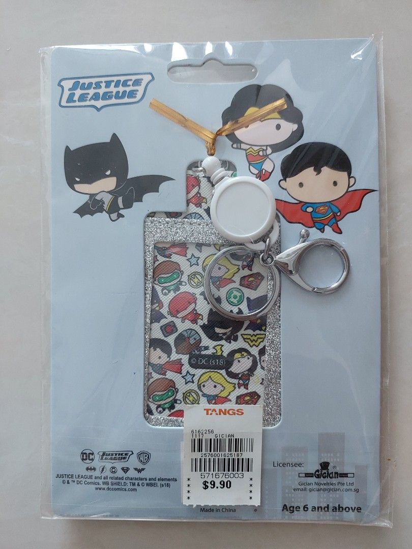 Justice League Retractable Easy Card Holder, Everything Else on