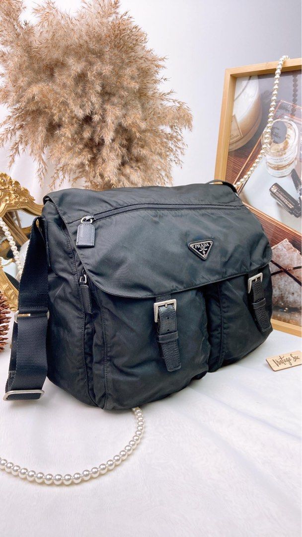 Large nylon messenger bag store
