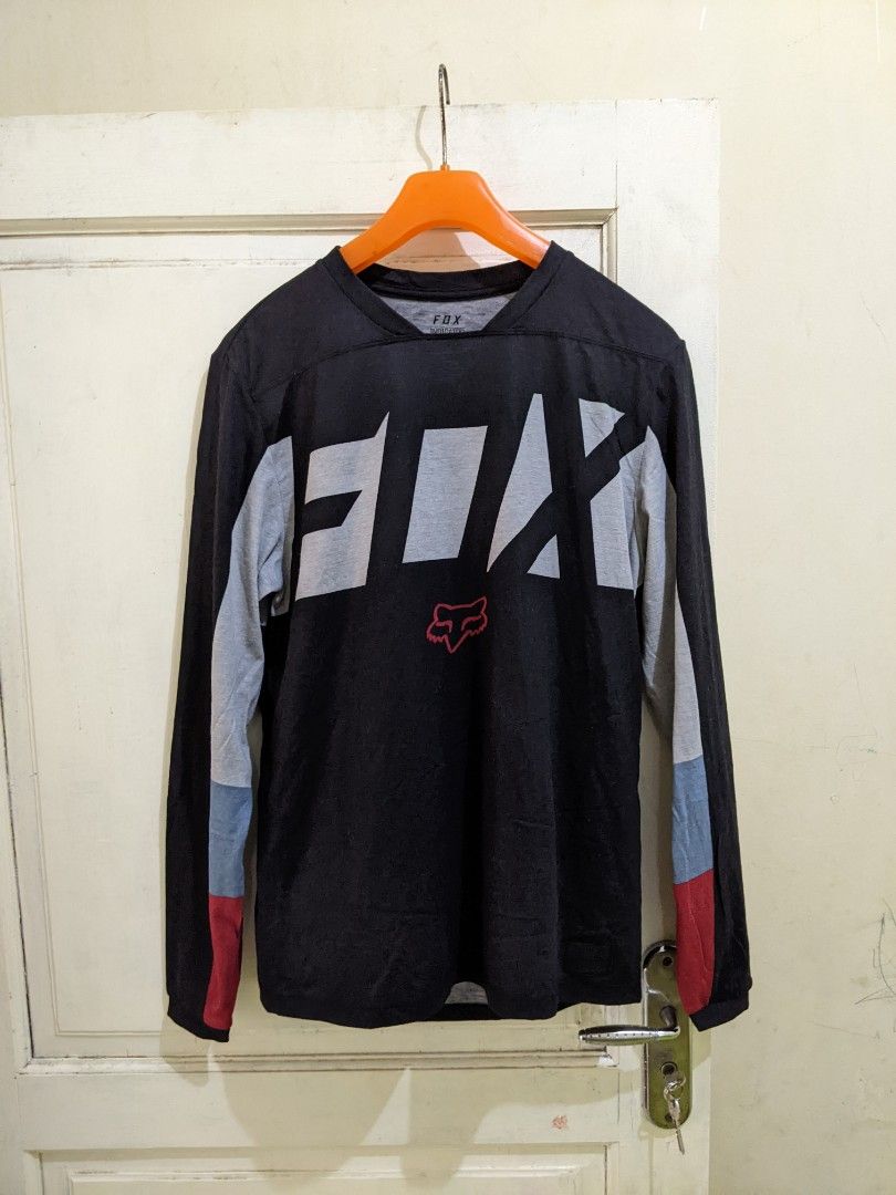 KAOS TRABAS MOTOCROSS FOX SIZE L Fesyen Pria Pakaian Atasan di