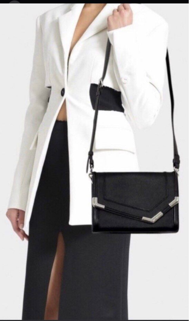 Karl lagerfeld rocky new arrivals saffiano shoulder bag