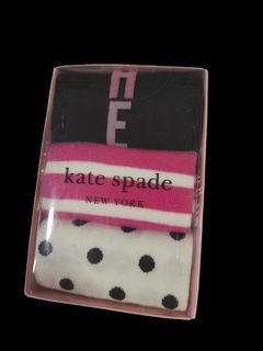 Kate Spade 3-Pack Crew Socks