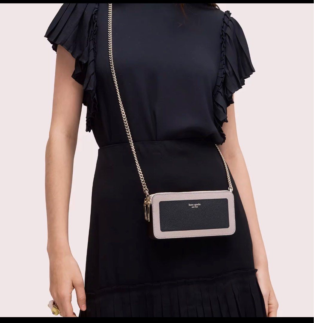 Kate spade double zip mini crossbody new arrivals