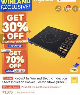 Kyowa Induction Cooker (Used once)