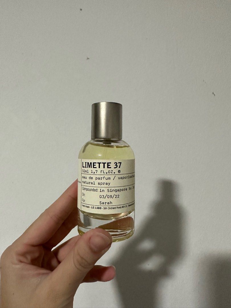 送料無料人気ルラボ　LE LABO Limette37 リメット　新品同様 香水(ユニセックス)
