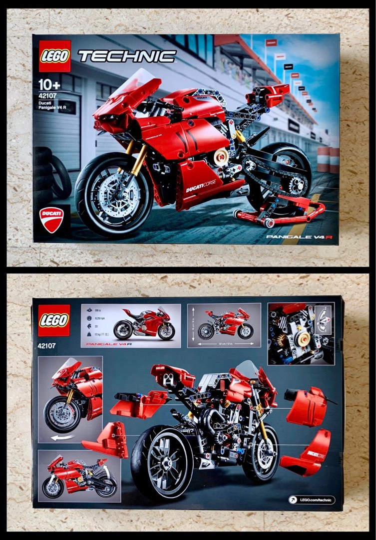 LEGO 42107 Ducati Panigale V4R, Hobbies & Toys, Toys & Games on Carousell